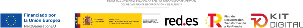 Programa Kit Digital financiado por la Unión Europea, Gobierno de España, Red.es y Plan de Recuperación